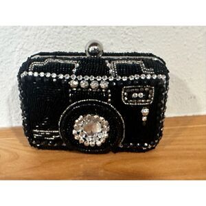 Made in India Viral TikTok Beaded Camera Bag Clutch NWT